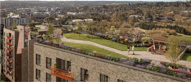 Inside the luxurious Kent apartments where residents can enjoy a roof terrace with countryside views image